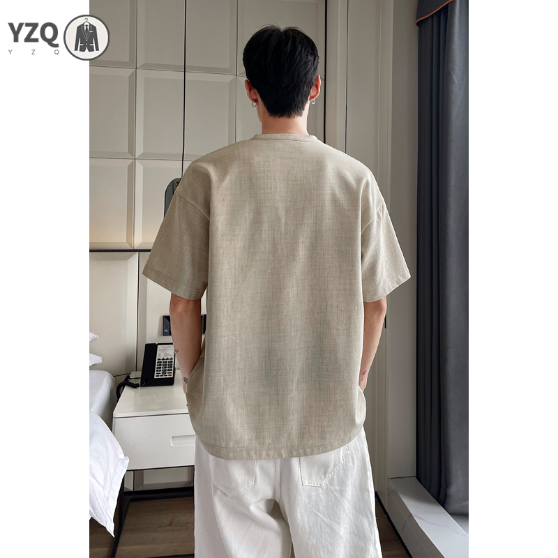 Men Breathable Linen Textured  - Linen Shirt Breathable recension och pris