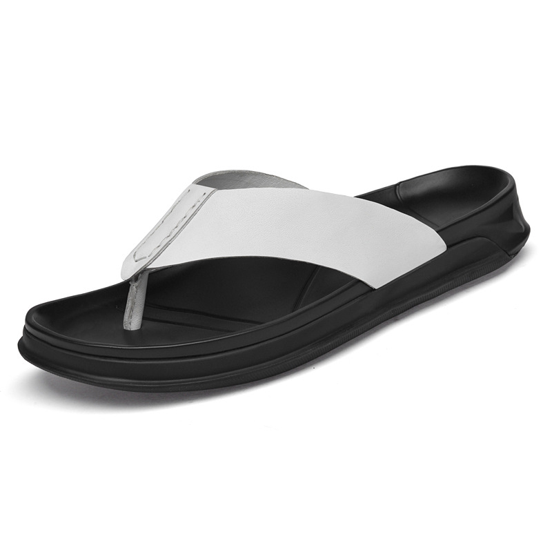 Men's Summer Genuine leather S - Flip Flop Leather Men recension och pris