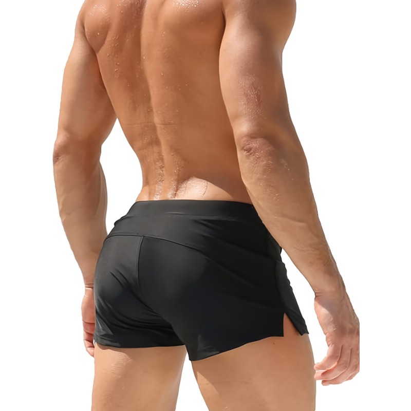 Stretchy Nylon & Elastane Men' - Swim Trunk Quick Dry recension och pris