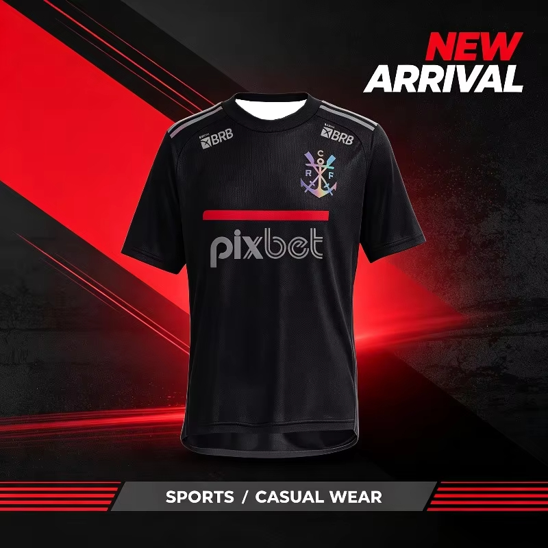 Flamengo Soccer Jersey Adults  - Shirt Camp Collar recension och pris