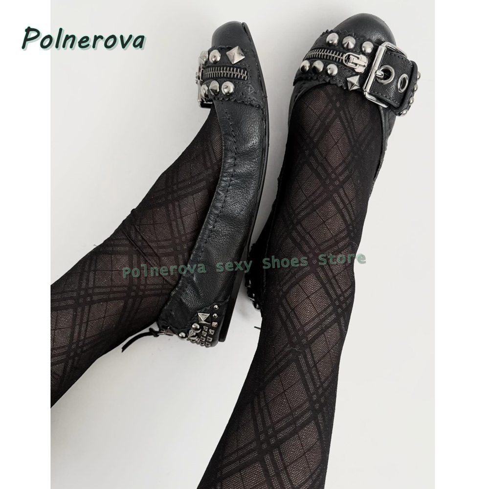 Rivet Belt Buckle Mary Jane Sh - Espadrille Slip On recension och pris